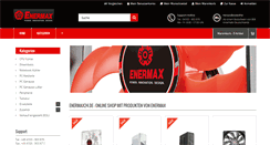 Desktop Screenshot of enermax24.de