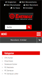 Mobile Screenshot of enermax24.de